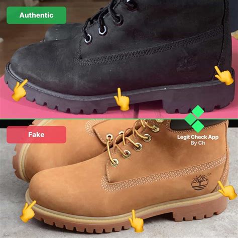 replica timberland shoes|counterfeit timberland vs real.